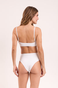 Model Back: Rio De Sol Soutien Top Memphis-White Bandeau-Reto