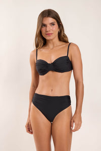 Model Front: Rio De Sol Soutien Top Nero Vickie