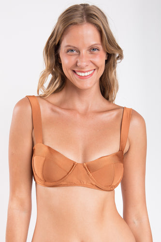 Gallery: Rio De Sol Soutien Top Nocciola Amelia