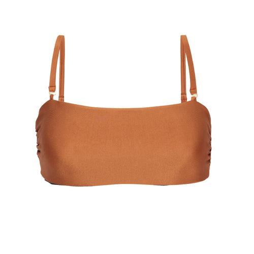 Product Front: Rio De Sol Soutien Top Nocciola Bandeau-Reto