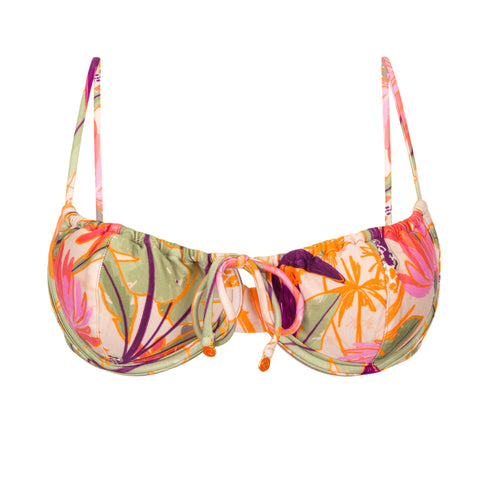 Product Front: Rio De Sol Soutien Top Oasis Balconet-Tie