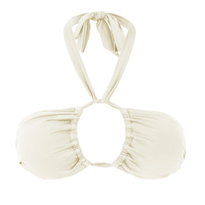 Product Back: Rio De Sol Soutien Top Off-White Mel