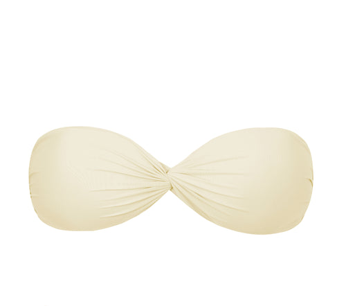 Product Front: Rio De Sol Soutien Top Off-White Twist
