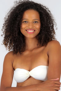 Gallery: Rio De Sol Soutien Top Off-White Twist