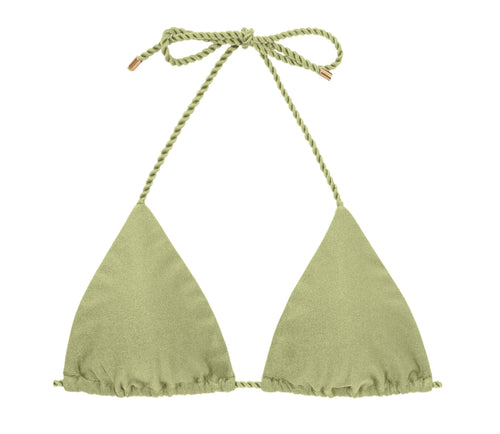 Product Front: Rio De Sol Soutien Top Oliva Tri-Rope