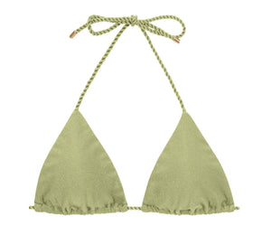 Product Front: Rio De Sol Soutien Top Oliva Tri-Rope