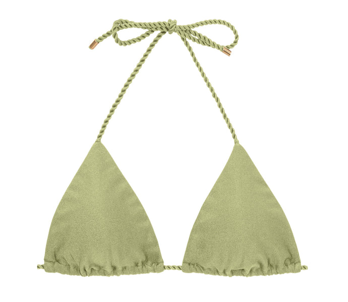 Product Front: Rio De Sol Soutien Top Oliva Tri-Rope