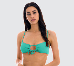 Model Front: Rio De Sol Soutien Top Opal Mila