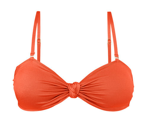 Product Front: Rio De Sol Soutien Top Paprica Bandeau-Joy