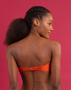 Image 08: Rio De Sol Soutien Top Paprica Bandeau-Joy