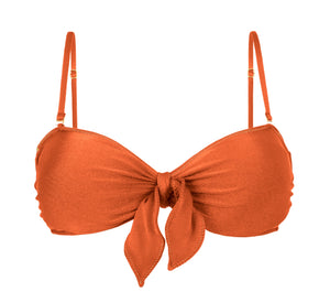 Product Front: Rio De Sol Soutien Top Paprica Bandeau-No