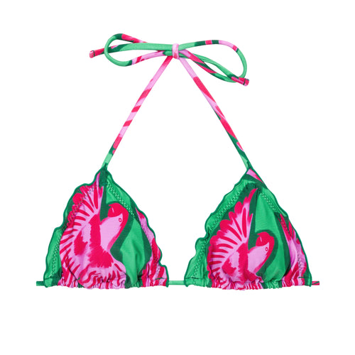 Product Front: Rio De Sol Soutien Top Parrots Frufru