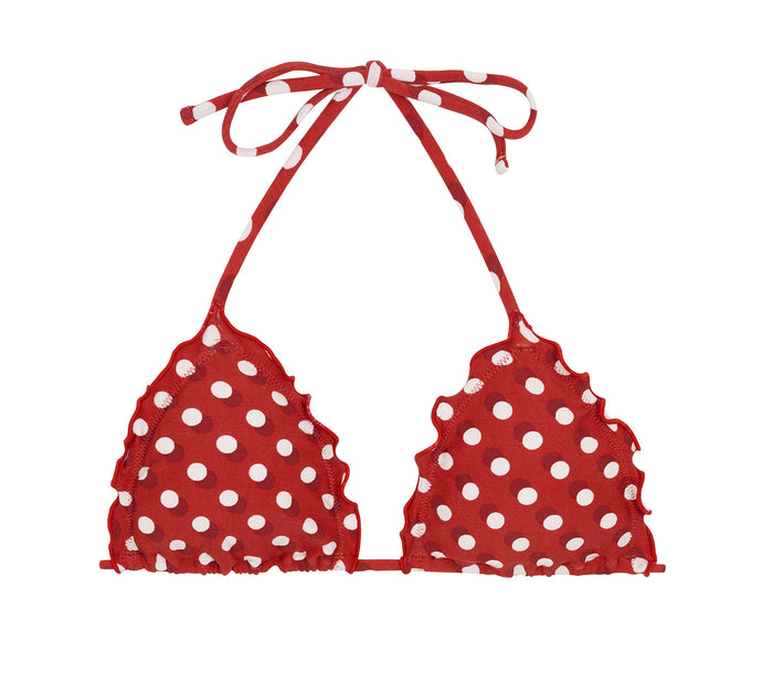 Product Front: Rio De Sol Soutien Top Poa Red Frufru