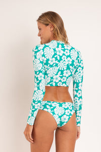 Model Back: Rio De Sol Soutien Top Pua-Valley Reef