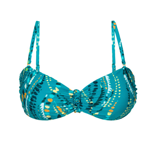 Product Front: Rio De Sol Soutien Top Rain Bandeau-Crispy