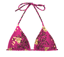 Carregar imagem no visualizador da galeria, Product Front: Rio De Sol Soutien Top Roar-Pink Tri-Inv
