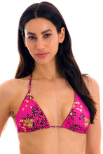 Carregar imagem no visualizador da galeria, Gallery: Rio De Sol Soutien Top Roar-Pink Tri-Inv
