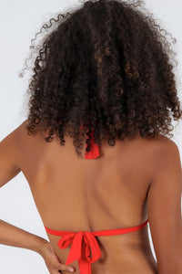 Image 08: Rio De Sol Soutien Top Rouge Mel