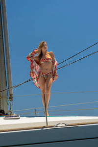Image 09: Rio De Sol Soutien Top Sea-Bloom Bandeau-Joy