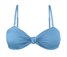 Carregar imagem no visualizador da galeria, Product Front: Rio De Sol Soutien Top Shimmer-Baltic-Sea Bandeau-Joy
