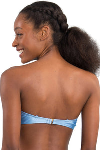 Image 07: Rio De Sol Soutien Top Shimmer-Baltic-Sea Bandeau-Joy