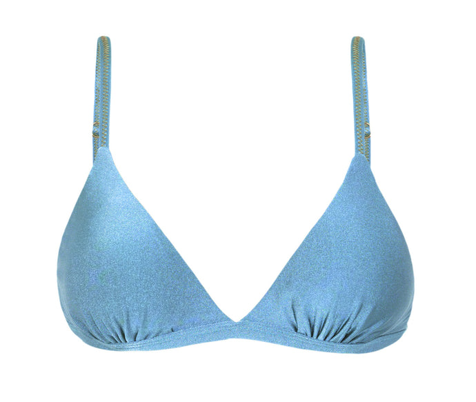 Product Front: Rio De Sol Soutien Top Shimmer-Baltic-Sea Tri-Fixo