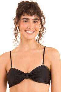Gallery: Rio De Sol Soutien Top Shimmer-Black Bandeau-Joy