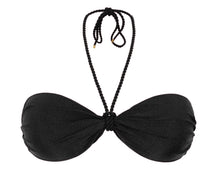 Carregar imagem no visualizador da galeria, Product Front: Rio De Sol Soutien Top Shimmer-Black Twist
