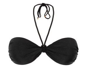 Product Front: Rio De Sol Soutien Top Shimmer-Black Twist