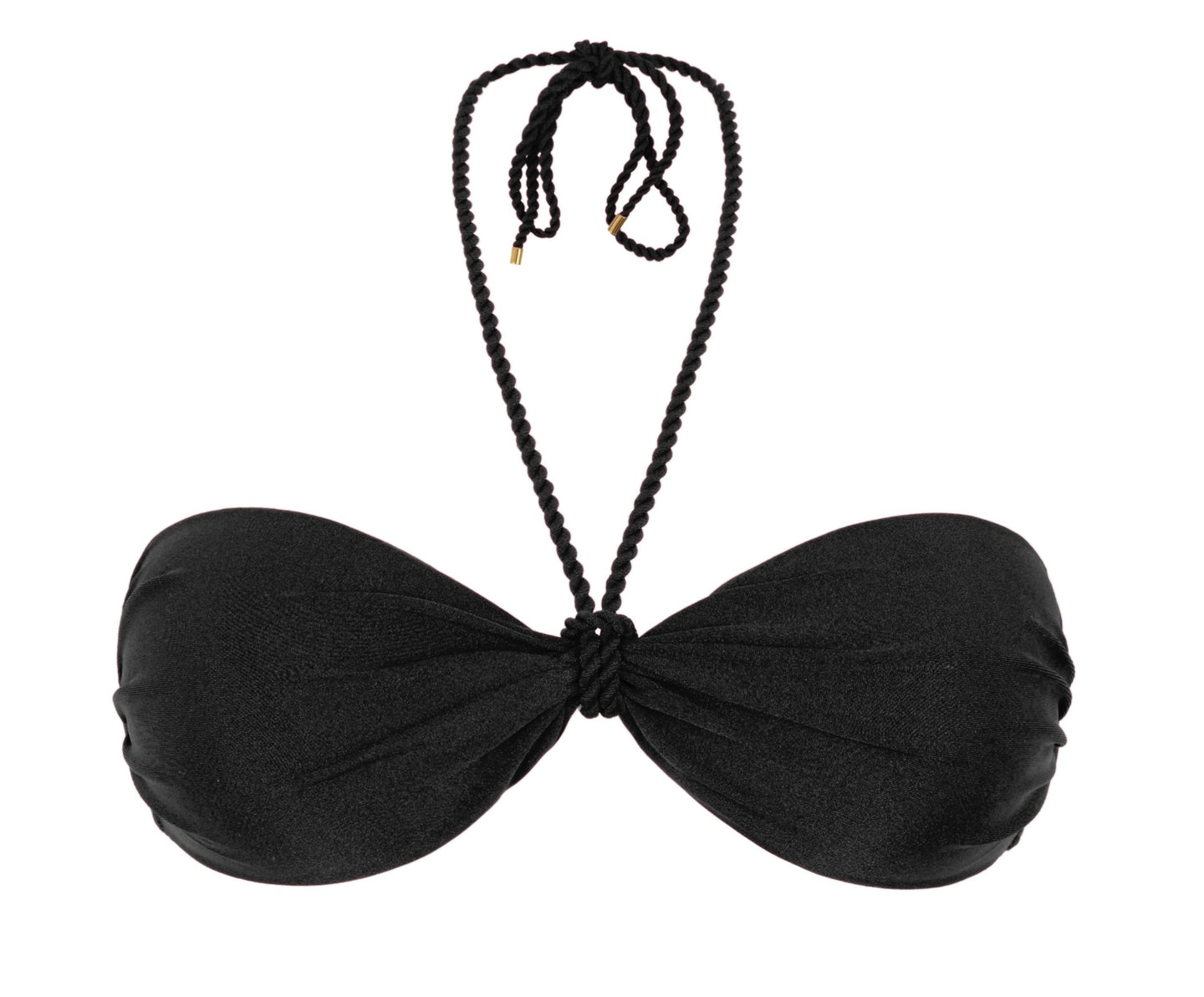 Product Front: Rio De Sol Soutien Top Shimmer-Black Twist