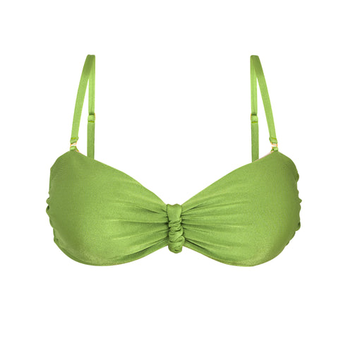 Product Front: Rio De Sol Soutien Top Shimmer-Botanica Bandeau-Crispy