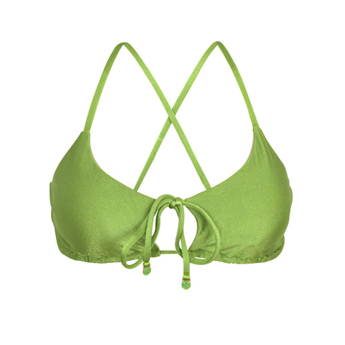 Product Front: Rio De Sol Soutien Top Shimmer-Botanica Tank-Tie