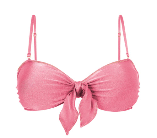 Product Front: Rio De Sol Soutien Top Shimmer-Confetti Bandeau-Knot