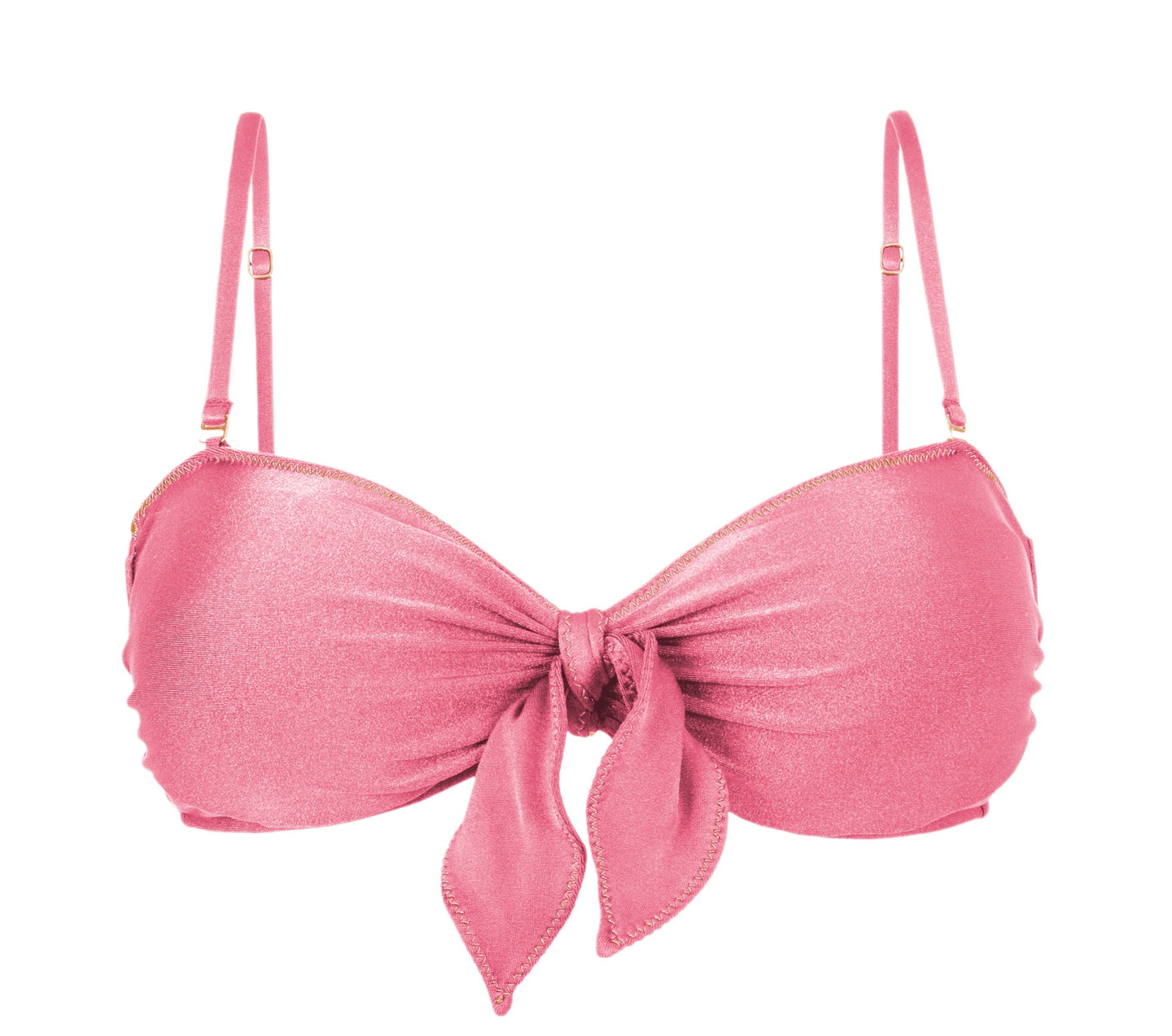 Product Front: Rio De Sol Soutien Top Shimmer-Confetti Bandeau-Knot