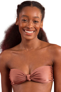 Gallery: Rio De Sol Soutien Top Shimmer-Copper Bandeau-Joy
