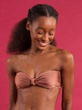 Carregar imagem no visualizador da galeria, Image 09: Rio De Sol Soutien Top Shimmer-Copper Bandeau-Joy
