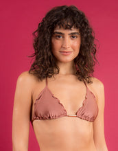 Carregar imagem no visualizador da galeria, Image 08: Rio De Sol Soutien Top Shimmer-Copper Frufru
