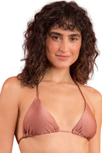 Carregar imagem no visualizador da galeria, Gallery: Rio De Sol Soutien Top Shimmer-Copper Tri-Inv
