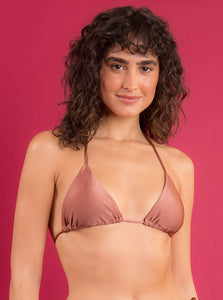 Image 09: Rio De Sol Soutien Top Shimmer-Copper Tri-Inv