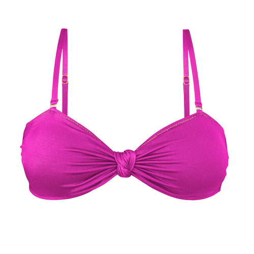 Product Front: Rio De Sol Soutien Top Shimmer-Gaia Bandeau-Joy