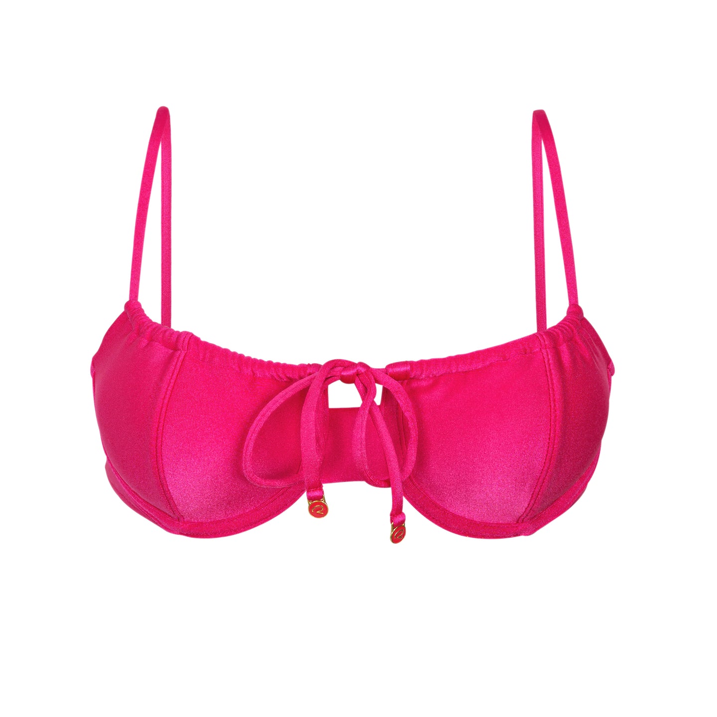 Product Front: Rio De Sol Soutien Top Shimmer-Olinda Balconet-Tie