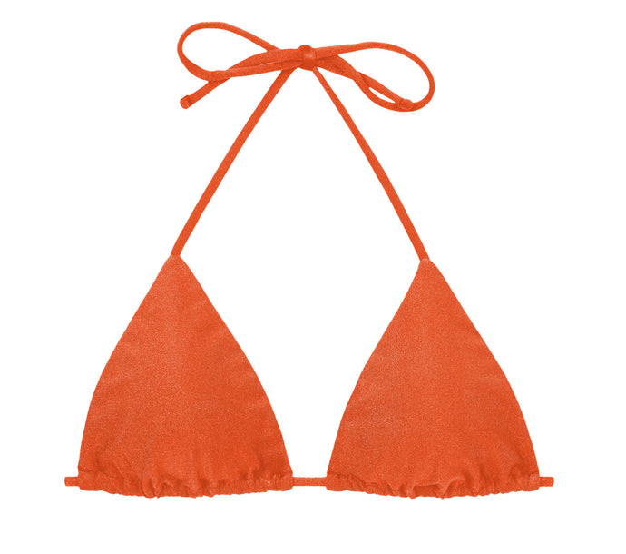 Product Front: Rio De Sol Soutien Top Shimmer-Paprica Tri-Inv
