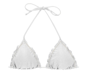 Product Front: Rio De Sol Soutien Top Shimmer-White Frufru