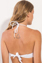 Carregar imagem no visualizador da galeria, Image 08: Rio De Sol Soutien Top Shimmer-White Twist
