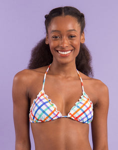 Image 09: Rio De Sol Soutien Top Square Frufru