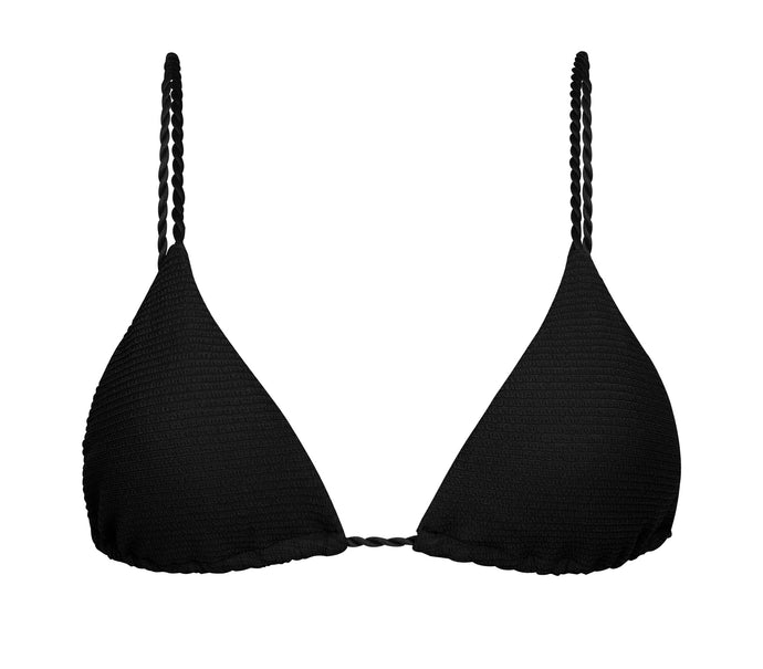 Product Front: Rio De Sol Soutien Top St-Tpz-Black Tri-Inv