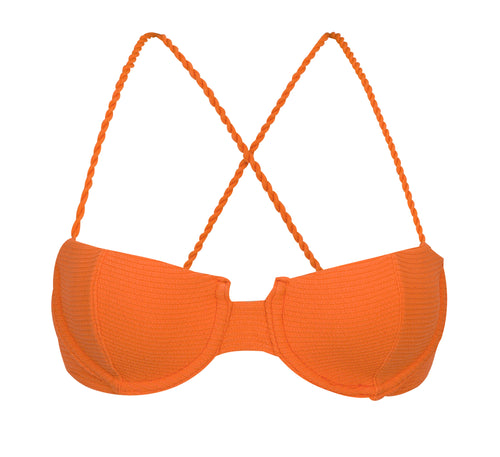 Product Front: Rio De Sol Soutien Top St-Tpz-Tangerina Balconet