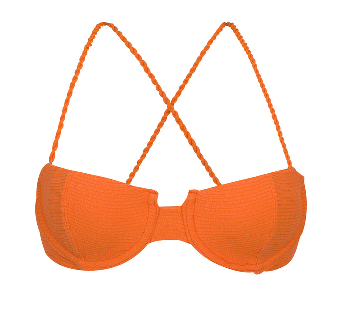 Product Front: Rio De Sol Soutien Top St-Tpz-Tangerina Balconet