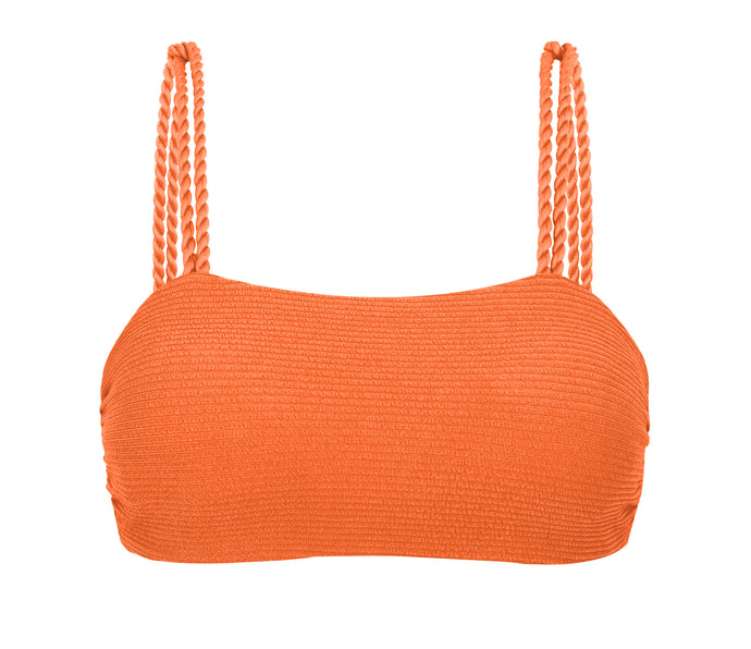 Product Front: Rio De Sol Soutien Top St-Tpz-Tangerina Reto