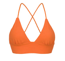 Carregar imagem no visualizador da galeria, Product Front: Rio De Sol Soutien Top St-Tpz-Tangerina Tri-Cos
